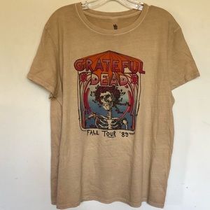 Grateful Dead 89 Fall Tour Band Tee
